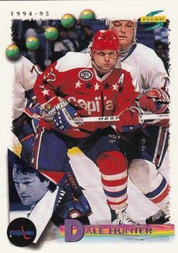 #143 Dale Hunter - Washington Capitals - 1994-95 Score Hockey