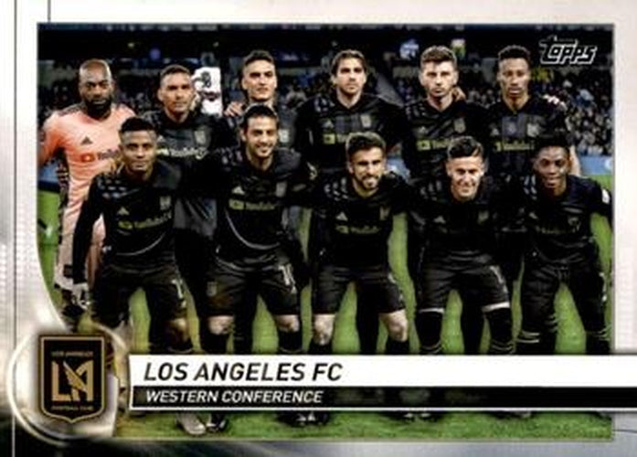 #143 Los Angeles - Los Angeles FC - 2020 Topps MLS Soccer