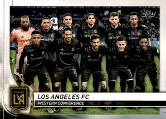 #143 Los Angeles - Los Angeles FC - 2020 Topps MLS Soccer