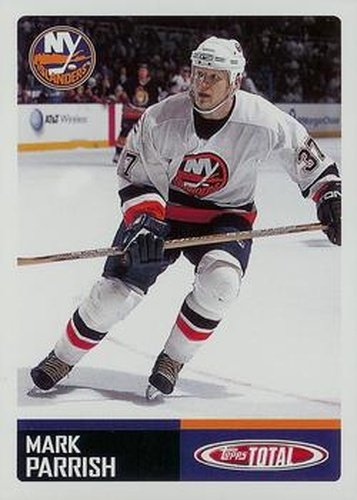 #143 Mark Parrish - New York Islanders - 2002-03 Topps Total Hockey