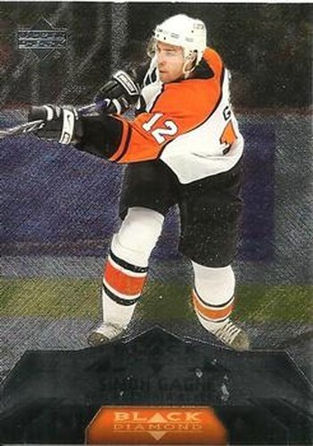 #143 Simon Gagne - Philadelphia Flyers - 2007-08 Upper Deck Black Diamond Hockey