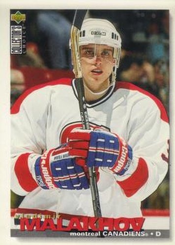 #143 Vladimir Malakhov - Montreal Canadiens - 1995-96 Collector's Choice Hockey