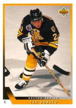 #143 Ted Donato - Boston Bruins - 1993-94 Upper Deck Hockey