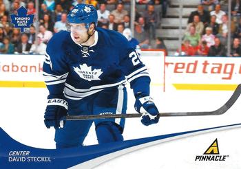 #143 David Steckel - Toronto Maple Leafs - 2011-12 Panini Pinnacle Hockey