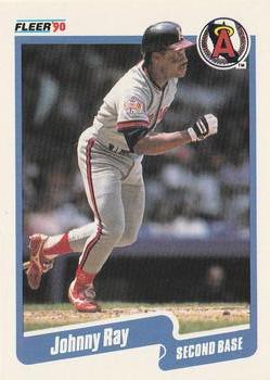 #143 Johnny Ray - California Angels - 1990 Fleer USA Baseball