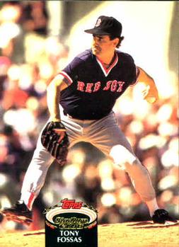 #144 Tony Fossas - Boston Red Sox - 1992 Stadium Club Baseball