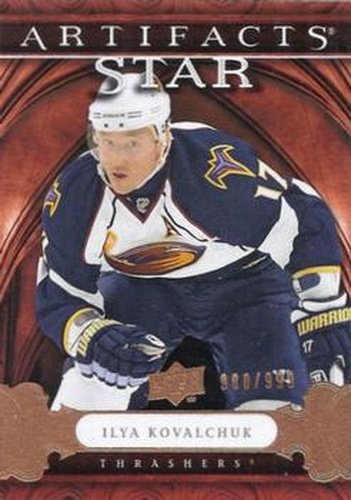 #144 Ilya Kovalchuk - Atlanta Thrashers - 2009-10 Upper Deck Artifacts Hockey