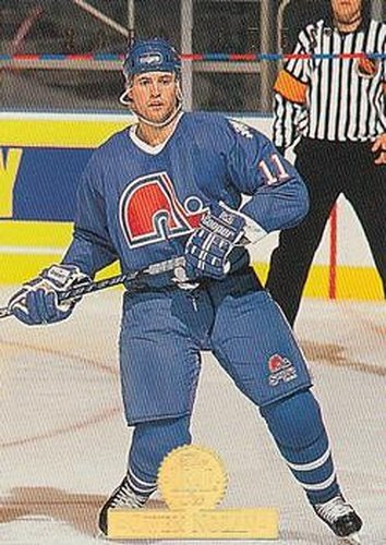 #144 Owen Nolan - Quebec Nordiques - 1994-95 Leaf Hockey
