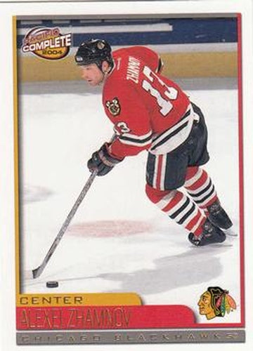 #144 Alexei Zhamnov - Chicago Blackhawks - 2003-04 Pacific Complete Hockey