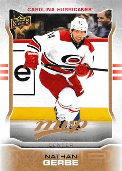 #144 Nathan Gerbe - Carolina Hurricanes - 2014-15 Upper Deck MVP Hockey