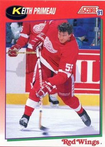 #144 Keith Primeau - Detroit Red Wings - 1991-92 Score Canadian Hockey