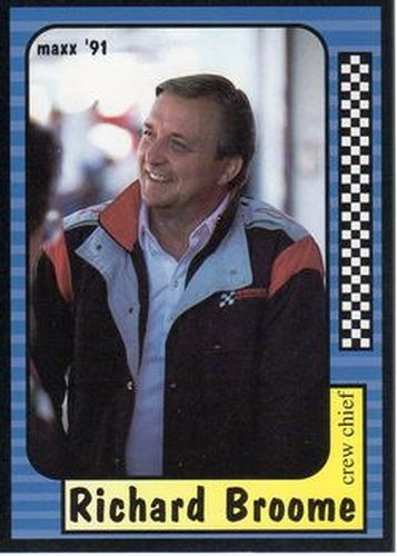 #144 Richard Broome - Hendrick Motorsports - 1991 Maxx Racing