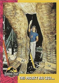 #144 This Project Has Legs ... - 1993 Topps Jurassic Park