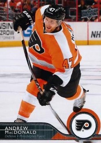 #144 Andrew MacDonald - Philadelphia Flyers - 2014-15 Upper Deck Hockey