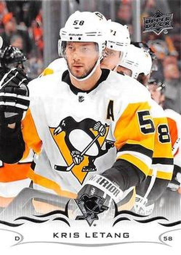 #144 Kris Letang - Pittsburgh Penguins - 2018-19 Upper Deck Hockey