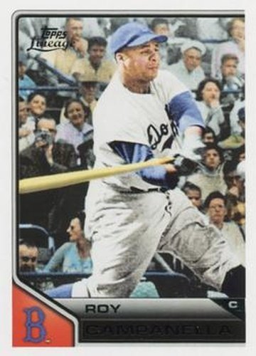 #144 Roy Campanella - Brooklyn Dodgers - 2011 Topps Lineage Baseball