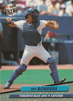 #144 Pat Borders - Toronto Blue Jays - 1992 Ultra Baseball