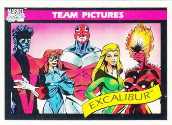 #144 Excalibur - 1990 Impel Marvel Universe