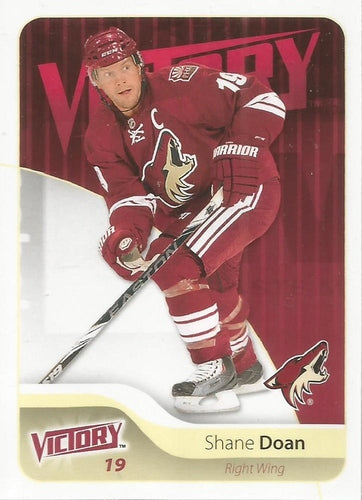 #144 Shane Doan - Phoenix Coyotes - 2011-12 Upper Deck Victory Hockey