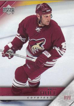 #144 Brett Hull - Phoenix Coyotes - 2005-06 Upper Deck Hockey