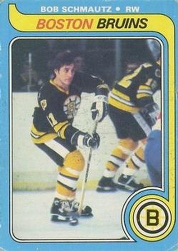 #144 Bobby Schmautz - Boston Bruins - 1979-80 O-Pee-Chee Hockey