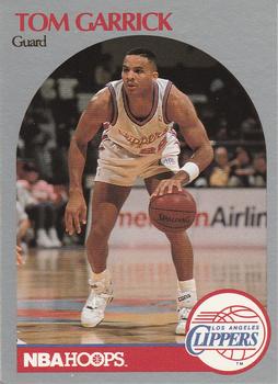 #144 Tom Garrick - Los Angeles Clippers - 1990-91 Hoops Basketball