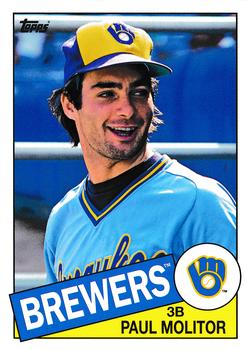 #144 Paul Molitor - Milwaukee Brewers - 2013 Topps Archives Baseball