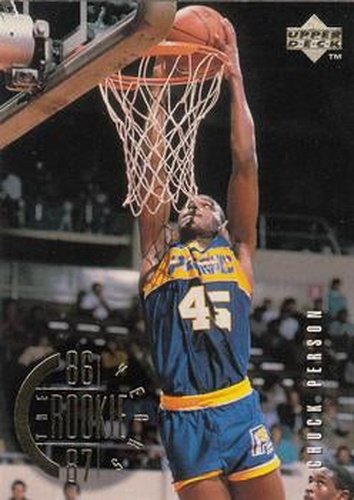 #144 Chuck Person - Indiana Pacers - 1995-96 Upper Deck Basketball
