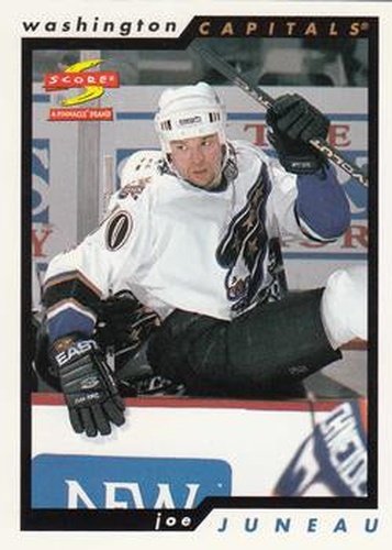 #144 Joe Juneau - Washington Capitals - 1996-97 Score Hockey