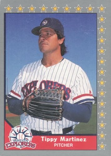 #144 Tippy Martinez - Bradenton Explorers - 1990 Pacific Senior League Baseball