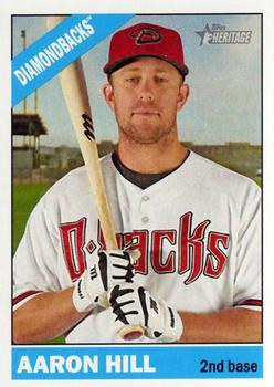 #144 Aaron Hill - Arizona Diamondbacks - 2015 Topps Heritage Baseball