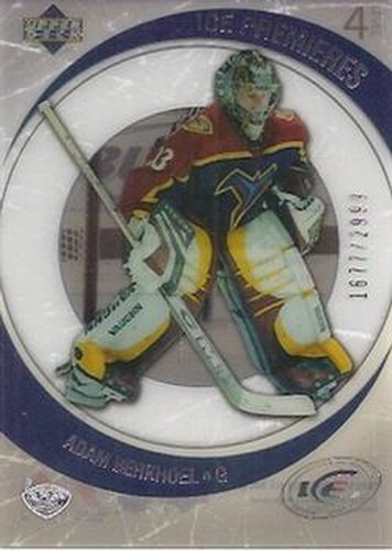 #144 Adam Berkhoel - Atlanta Thrashers - 2005-06 Upper Deck Ice Hockey