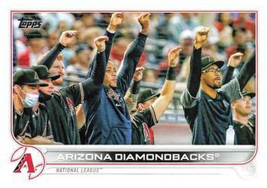 #144 Arizona Diamondbacks - Arizona Diamondbacks - 2022 Topps Baseball