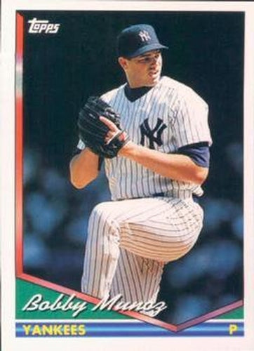 #144 Bobby Munoz - New York Yankees - 1994 Topps Baseball