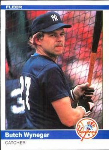 #144 Butch Wynegar - New York Yankees - 1984 Fleer Baseball
