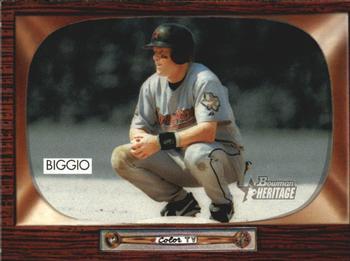 #144 Craig Biggio - Houston Astros - 2004 Bowman Heritage Baseball