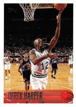 #144 Derek Harper - Dallas Mavericks - 1996-97 Topps Basketball