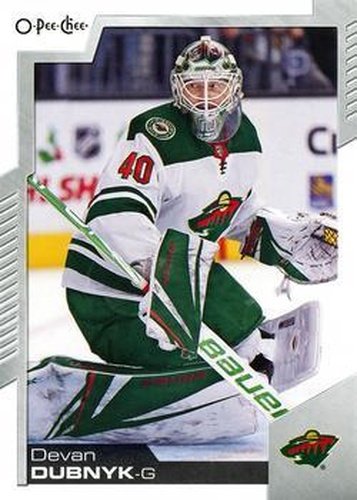 #144 Devan Dubnyk - Minnesota Wild - 2020-21 O-Pee-Chee Hockey