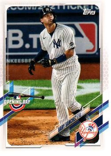#144 Gary Sanchez - New York Yankees - 2021 Topps Opening Day Baseball