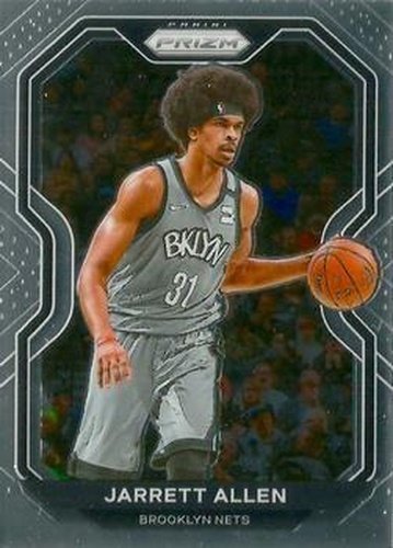 #144 Jarrett Allen - Brooklyn Nets - 2020-21 Panini Prizm Basketball