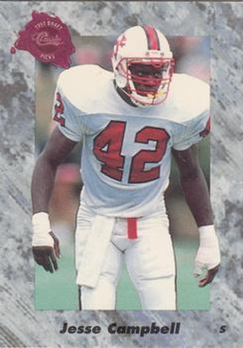 #144 Jesse Campbell - Philadelphia Eagles - 1991 Classic Four Sport