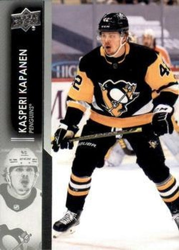 #144 Kasperi Kapanen - Pittsburgh Penguins - 2021-22 Upper Deck Hockey