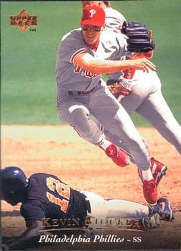 #144 Kevin Stocker - Philadelphia Phillies - 1995 Upper Deck Baseball