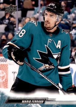 #144 Mario Ferraro - San Jose Sharks - 2022-23 Upper Deck Hockey