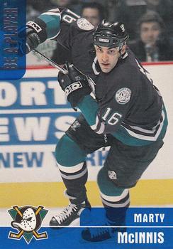 #144 Marty McInnis - Anaheim Mighty Ducks - 1999-00 Be a Player Memorabilia Hockey