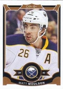 #144 Matt Moulson - Buffalo Sabres - 2015-16 O-Pee-Chee Hockey