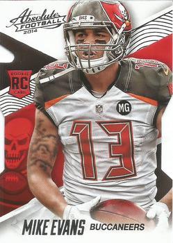 #144 Mike Evans - Tampa Bay Buccaneers - 2014 Panini Absolute - Retail Football