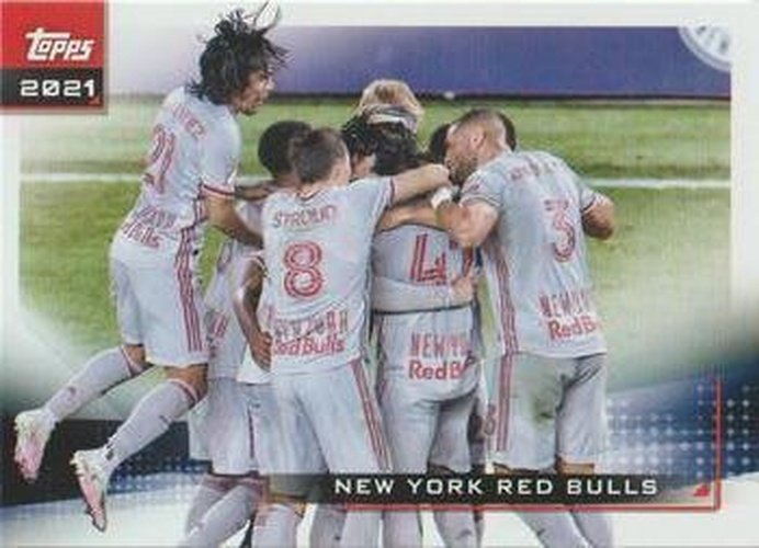 #144 New York Red Bulls - New York Red Bulls - 2021 Topps MLS Soccer