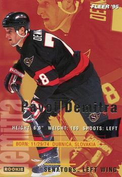 #144 Pavol Demitra - Ottawa Senators - 1994-95 Fleer Hockey