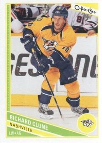 #144 Richardune - Nashville Predators - 2013-14 O-Pee-Chee Hockey